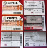 Sammlertickets - FC Bayern München - div. Wettbewerbe - 2001-2020 Nordrhein-Westfalen - Paderborn Vorschau