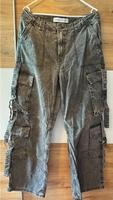 Bershka Oversized Cargo Jeans Sachsen - Fraureuth Vorschau