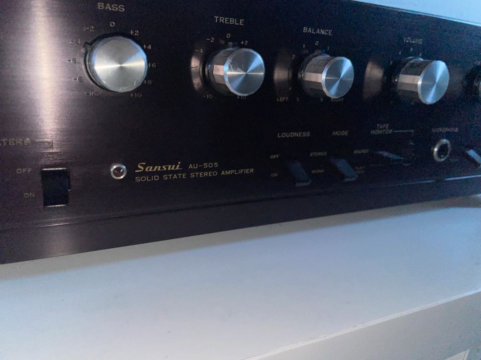 Sansui AU 505 amplifier vintage in Troisdorf