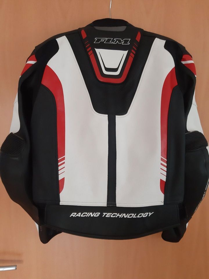 Leder Herren-Motorrad -Jacke von FLM, Gr. 52 in Hückelhoven