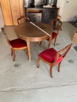 Tisch mit Stühle alt 4 stück Niedersachsen - Ganderkesee Vorschau