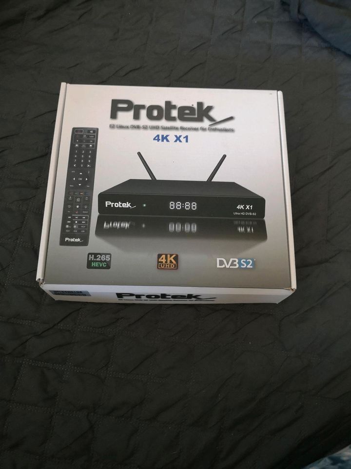 Protek 4k x1 Sat UHD Receiver in Cloppenburg