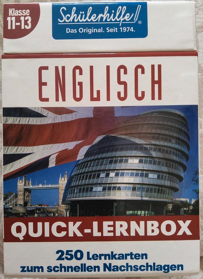 Lernkarten Englisch Klasse 11-13 in Berlin