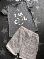 Next coole Shorts grau & T-Shirt Sommer 116 110 Rheinland-Pfalz - Kalt Vorschau