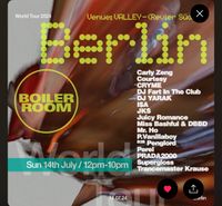 Boiler Room: Berlin So. 14. Juli, 12:00 3 x ticket Berlin - Mitte Vorschau