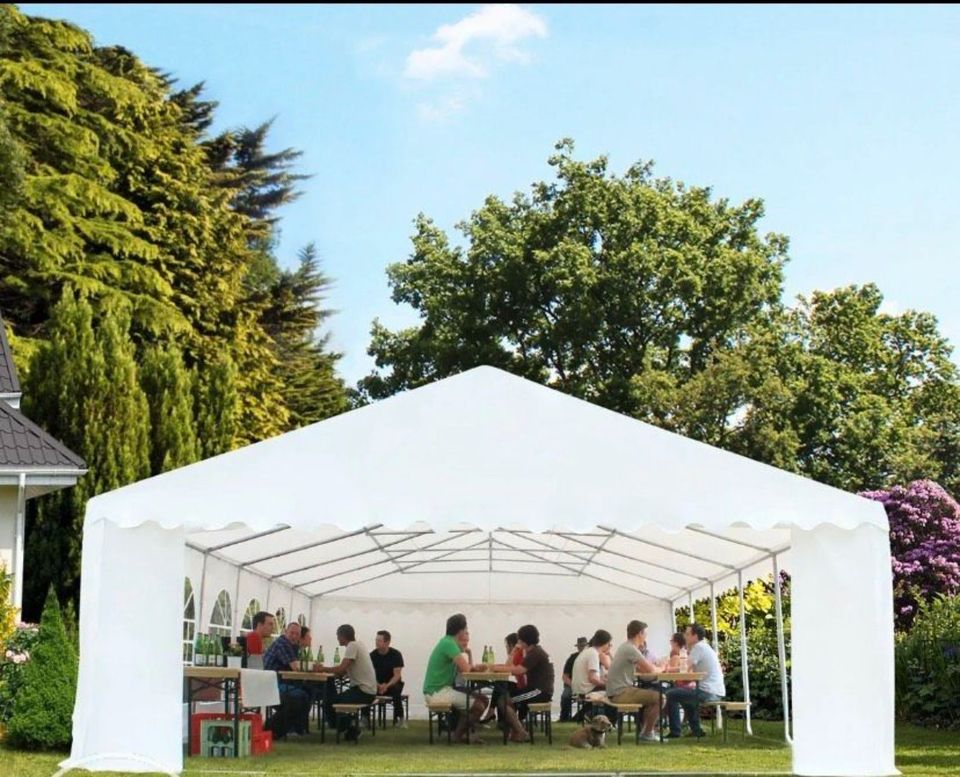 Zelt Festzelt Partyzelt 6x12 PVC Kein Klappzelt Mieten Lünen, NRW in Lünen