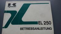 Betriebsanleitung Bedienungsanleitung Handbuch Kawasaki EL 250 E3 Nordrhein-Westfalen - Neuss Vorschau