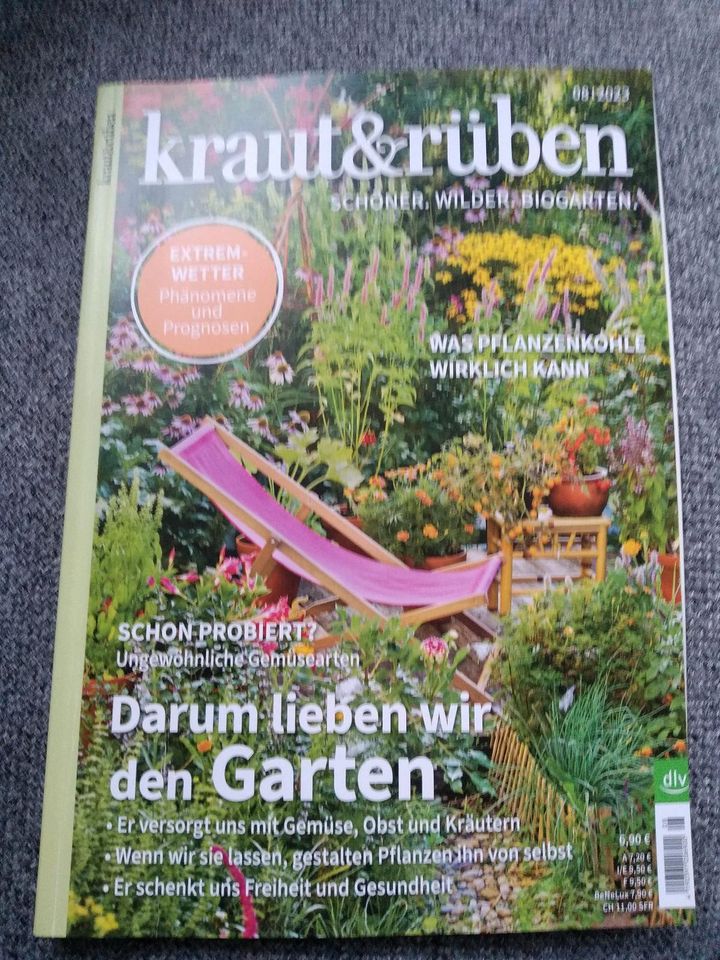 9 Gartenzeitschriften "Kraut & Rüben" Gartenzeitung Gartenzeitsch in Twist