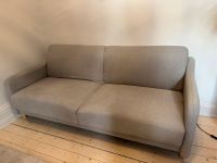3-Sitzer-Sofa für Zuhause in grauem Stoff mit Holzbeinen Hamburg-Nord - Hamburg Winterhude Vorschau