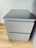 Ikea Malm Kommode mit Glasplatte. Hessen - Schotten Vorschau