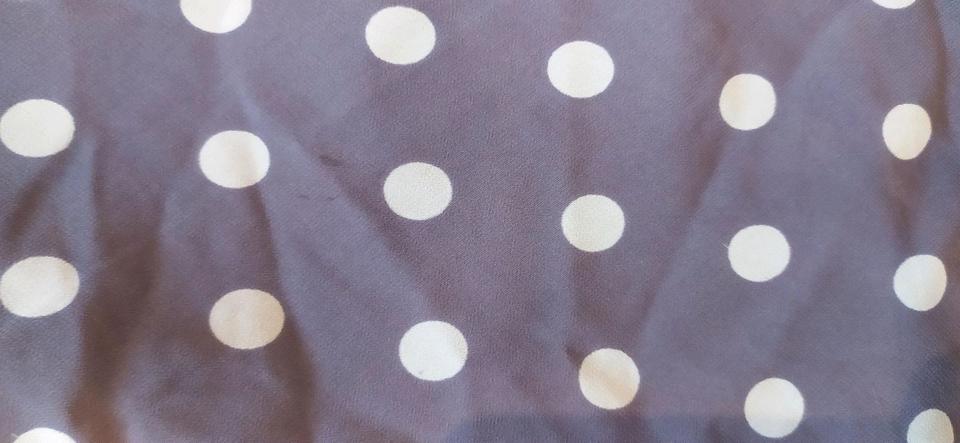 Kleid 38 Neckholder Sommerkleid Neckholderkleid grau Punkte in Guben