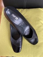 ARA Schuhe Gr. 7,5 Weite H schwarz mit Lack NEUWERTIG NP.129€ Nordrhein-Westfalen - Rheine Vorschau
