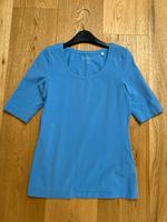 Opus Sanika Basic Shirt blau Gr.36 Bayern - Stadtbergen Vorschau