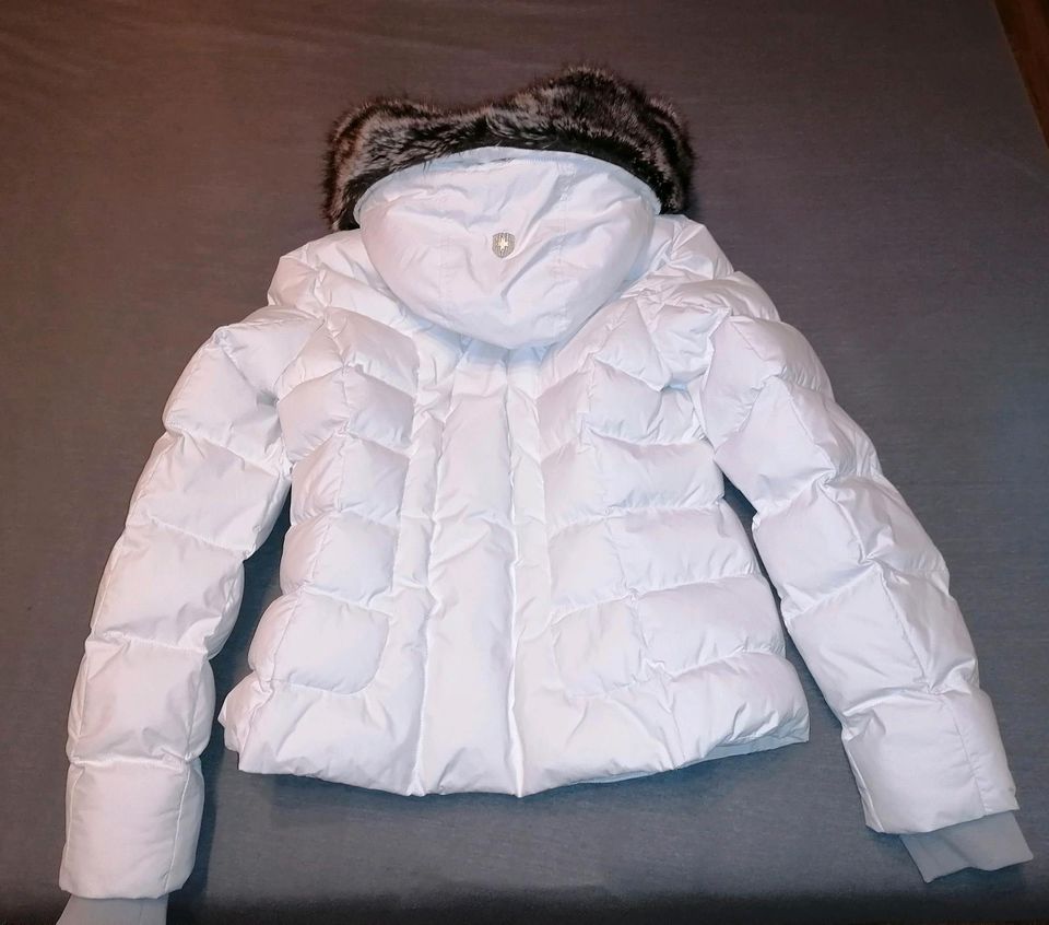 Wellensteyn Winterjacke weiß M 38 steppjacke belvedere in Pahlen