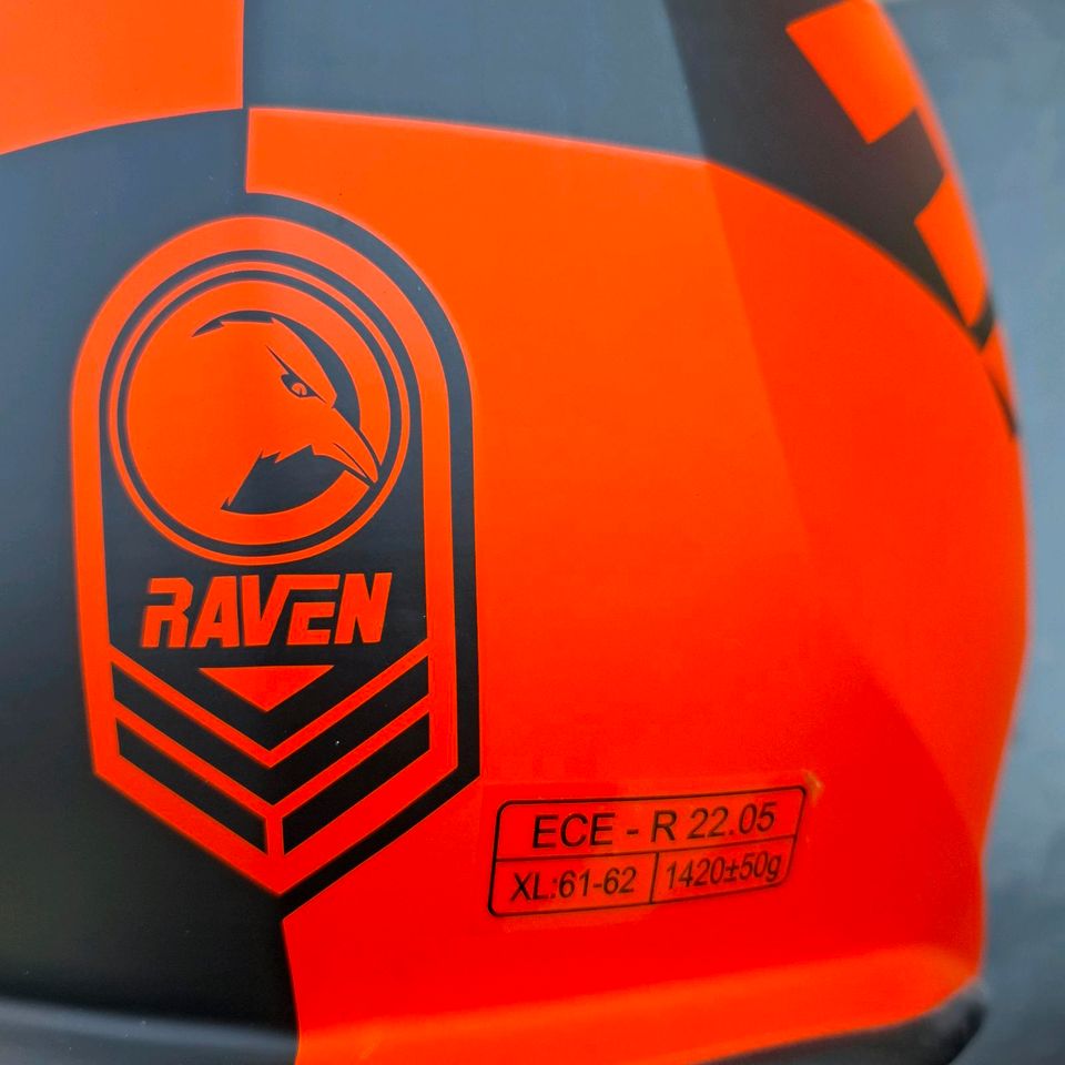 Raven MX Helm Fullface helm Downhill in Rhumspringe