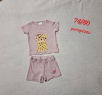Mädchen 74/80 Schlafanzug Zweiteiler Pyjama sommer rosa set Nordrhein-Westfalen - Paderborn Vorschau