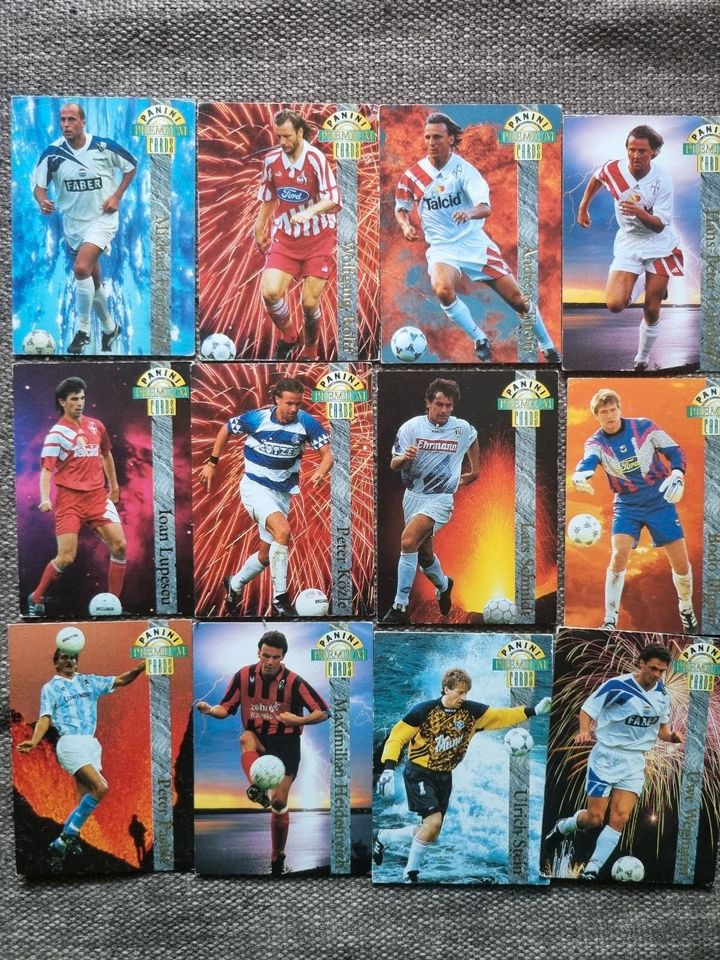 Panini Premium Cards Bundesliga 94+Panini Action Cards 50 Stk. in Iserlohn