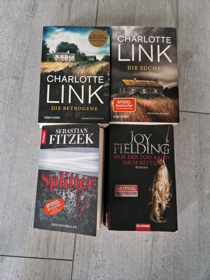 Bücherpaket Charlotte Link Joy Fielding Fitzek in Hückelhoven