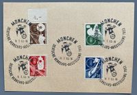 2 Postkarten Bund 1953 Nr. 167 168 169 170 + 163 Ersttagsstempel Berlin - Charlottenburg Vorschau