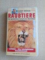 VHS Raubtiere Löwen Hardy Krüger 1994 Thüringen - Apolda Vorschau