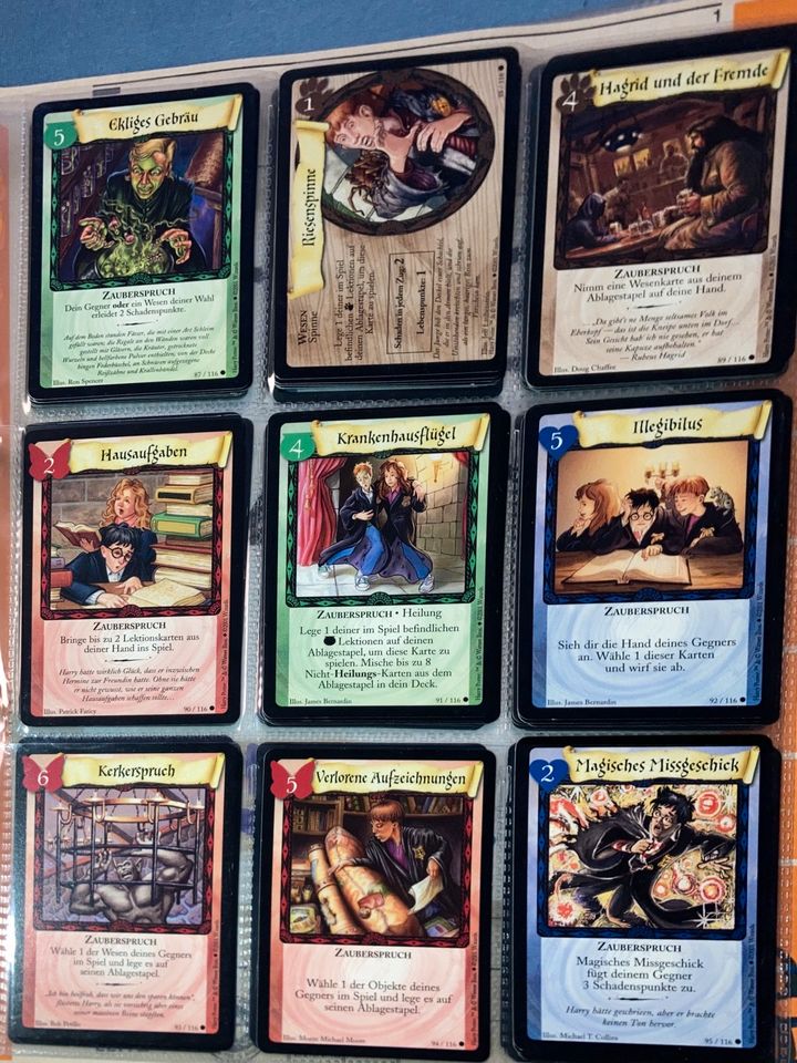 Harry Potter Trading Card Game, gewöhnlich/common, unbespielt in Baar-Ebenhausen