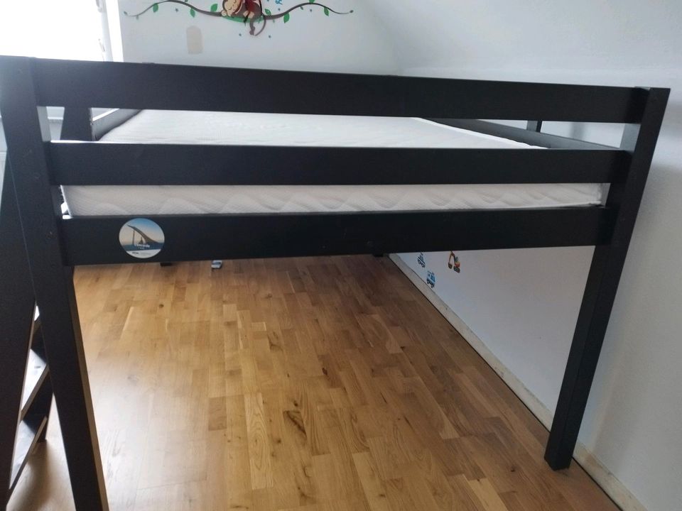 Hochbett Ikea Stora (gekürzt) in Karlsdorf-Neuthard