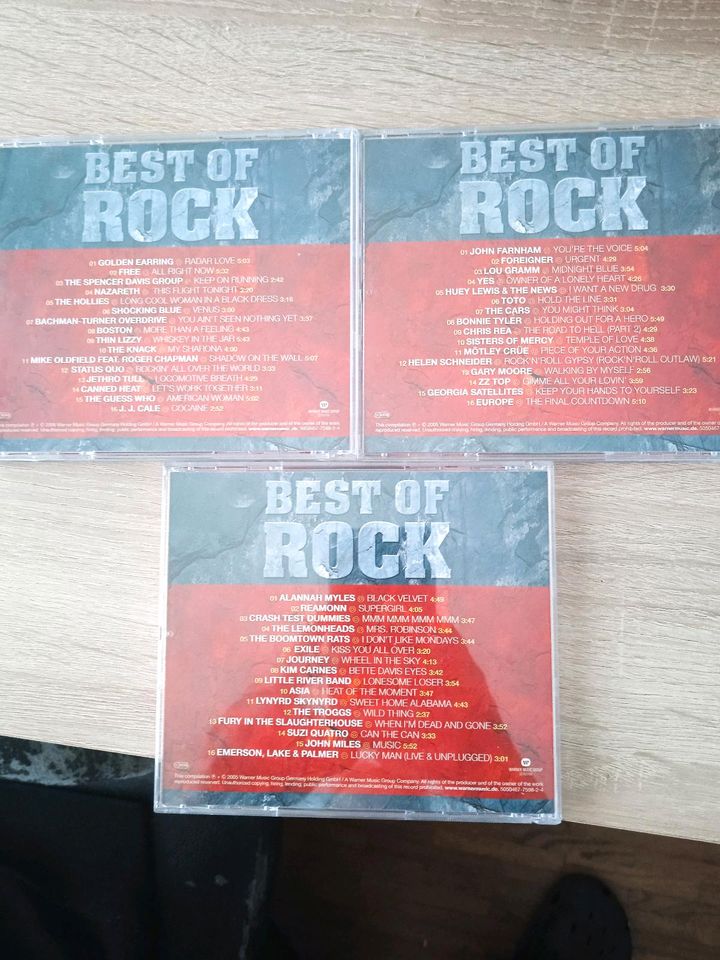 Best of Rock 3 cd box in Waldkraiburg