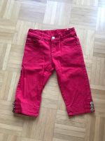 Jeans 3/4 Länge pink-rot Strasssteinchen Friedrichshain-Kreuzberg - Friedrichshain Vorschau