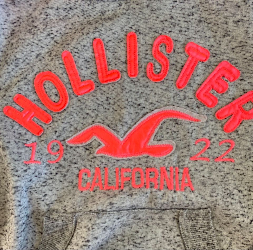 Hollister Mädchen Hoddy, Gr.164 , Hollister, Grau in Dettenhausen