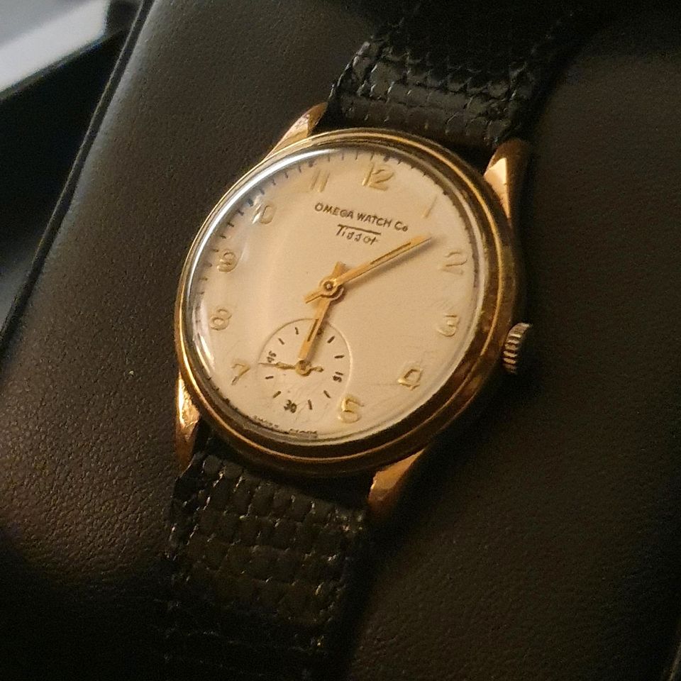 Omega watch co & Tissot Herren Armbanduhr vintage Rarität Sammler in Bremen