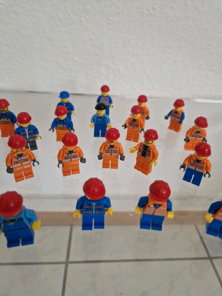 Lego minifiguren konvolut lego city lego Bauarbeiter lego minifig in Landau in der Pfalz