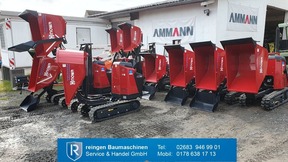 Mieten / Kaufen Hinowa Minidumper HS1203 Hochentlader inkl. MwSt. in Buchholz (Westerwald)