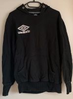 Schwarzer Vintage Umbro Hoodie Nordrhein-Westfalen - Lage Vorschau