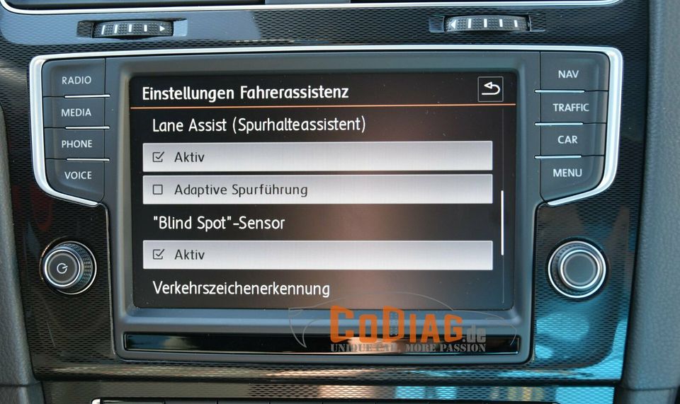 Verkehrszeichenerkennung Lane-Assist • VW Seat Skoda Audi Coding in Worms