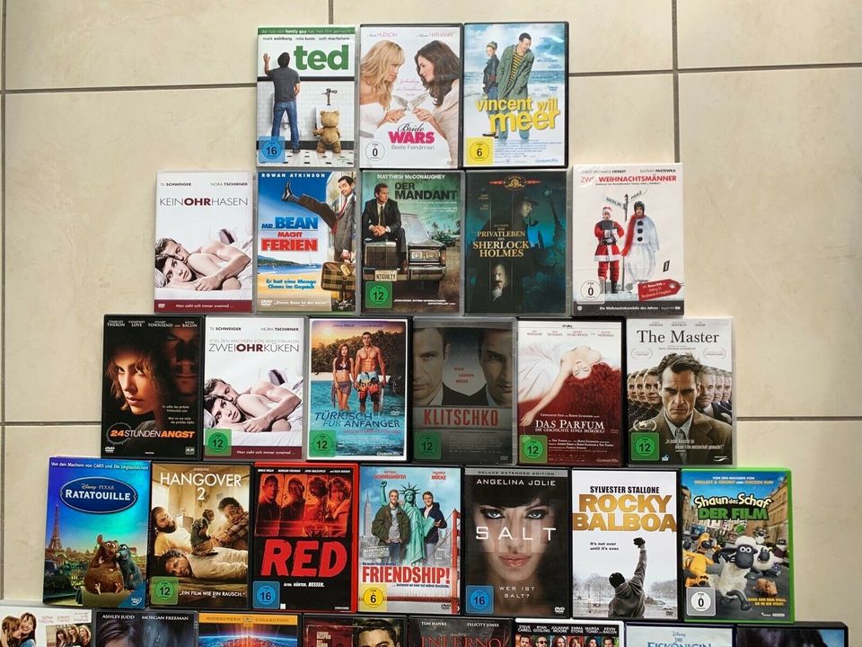 38 originale DVD‘s (Sammlung, Filme) in Gaimersheim