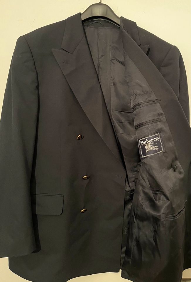 BURBERRY Herren Sakko Vintage  Jackett Größe 27 schwarz in Hannover