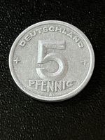 DDR 5 Pfennig Kursmünze 1948 Nordrhein-Westfalen - Solingen Vorschau