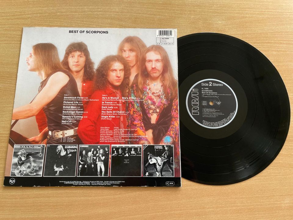 Judas Priest, Scorpions, Lynyrd Skynyrd, Livin' Blues, 4 x LP in Halle