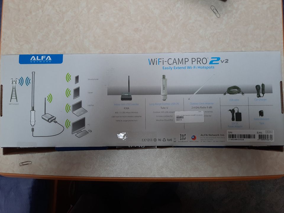 Alfa WiFi-Camp Pro 2v2 WiFi-Verstärker in Arnsberg