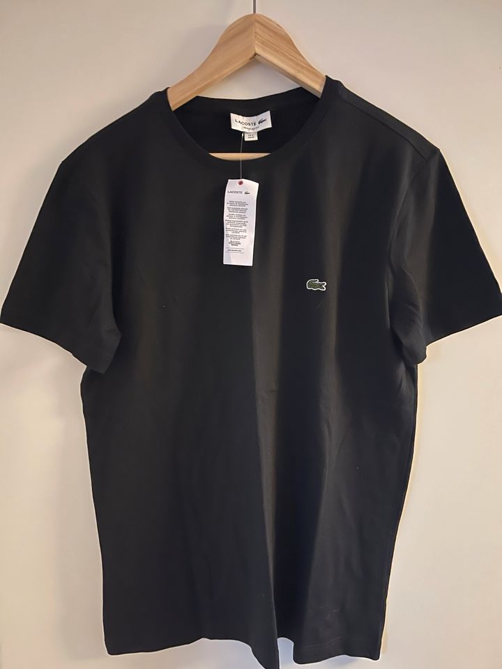 Herren Lacoste T-Shirt Poloshirt Gr. 3 4 5 S M L Grün Schwarz in Olpe