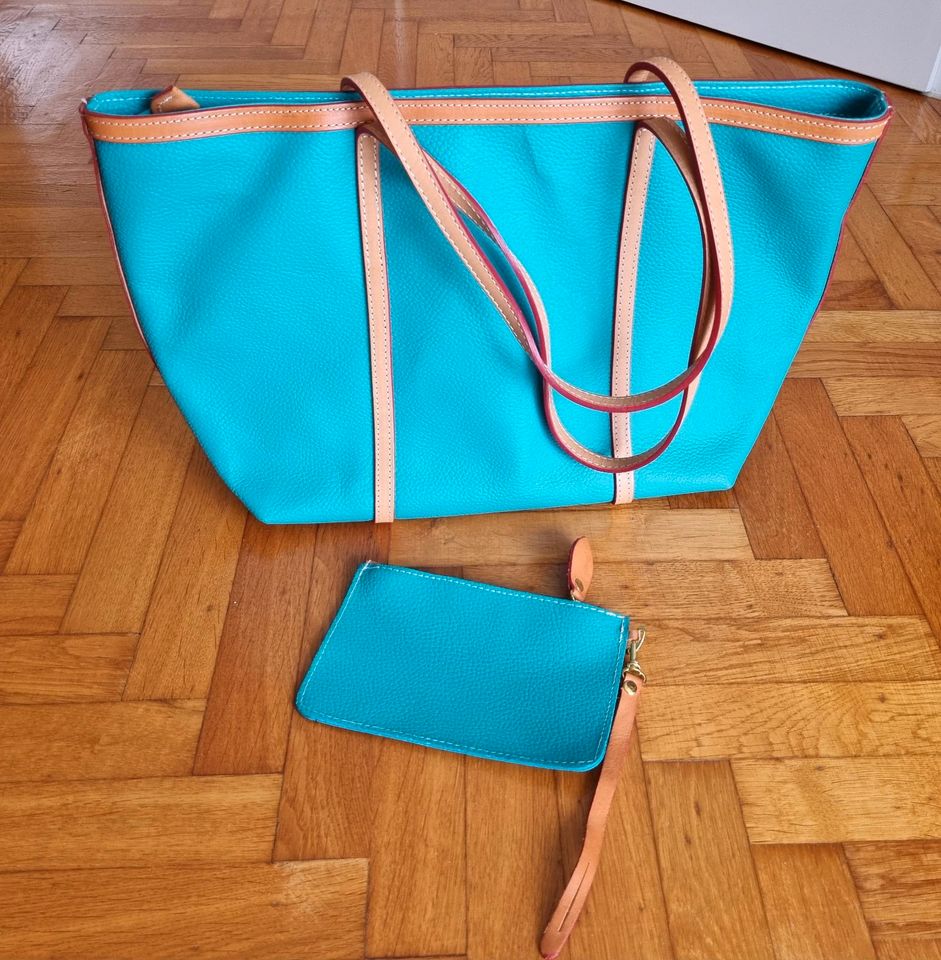 Shopper Tasche Loubs türkis NEU in Aachen