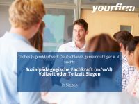 Sozialpädagogische Fachkraft (m/w/d) Vollzeit  oder Teilzeit Sie Nordrhein-Westfalen - Siegen Vorschau