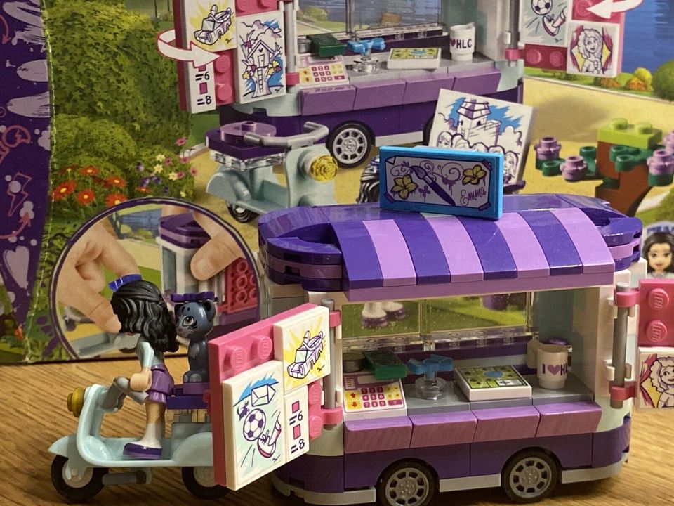 Lego Friends 41332 Emma‘s rollender Kunstkiosk + 41308 Backstube in Castrop-Rauxel