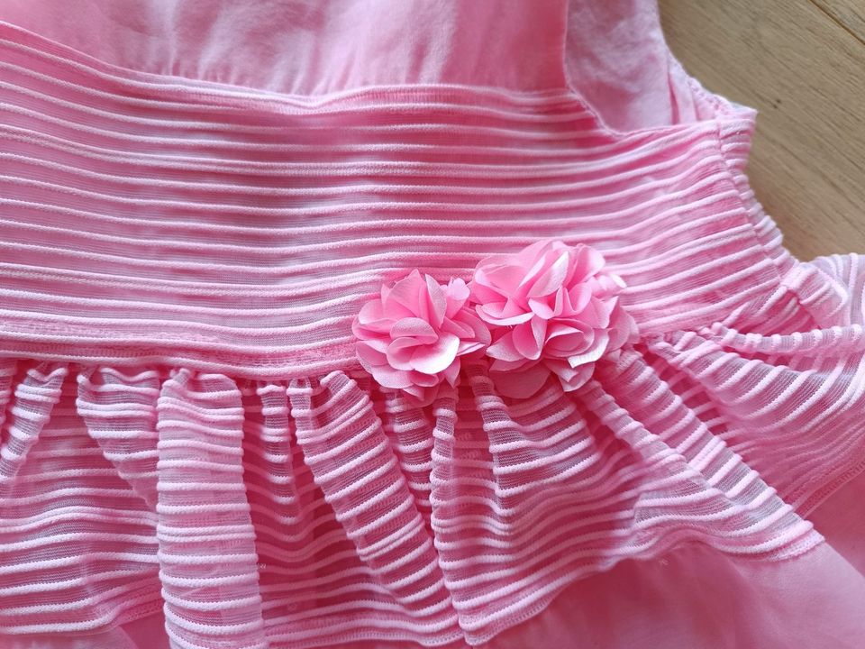 Kleid Sommer festlich rosa H&M Größe 80 in Boppard