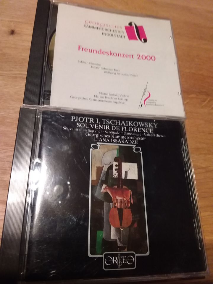 2 CD Georgisches Kammerorchester Freundeskonzert Florence in Schernfeld