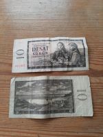 1960 Tschechoslowakei 10 Korun Papiergeld Berlin - Tempelhof Vorschau