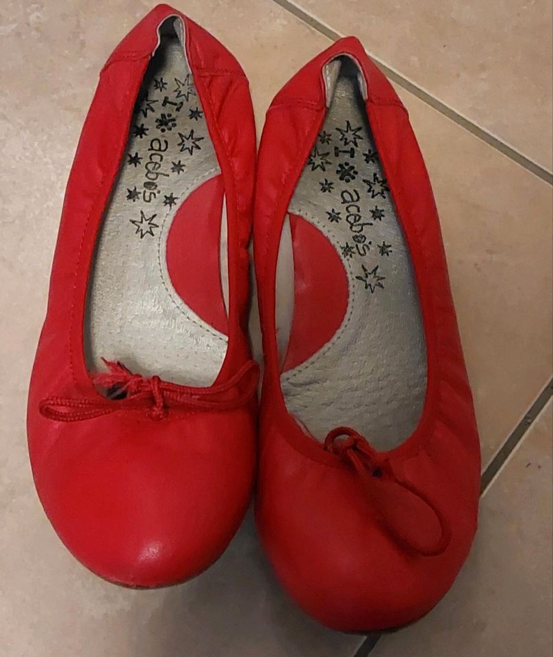 Mädchen Ballerinas Schuhe Gr. 37 von Jako-O akebos Leder top in Löwenstein