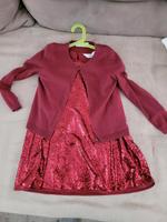 H&M Mädchen Pailettenkleid + Strickpullover wNeu Häfen - Bremerhaven Vorschau