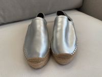 GANT Damen Capri Espadrilles Gr. 39 neuwertig Leder Silber Mitte - Wedding Vorschau