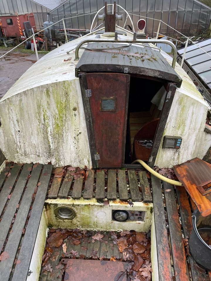 Segelboot aus Stahl in Hamburg